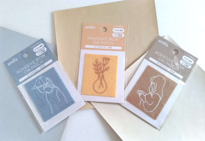 大人も使える韓国風イラスト♪ 100均のシールワッペン