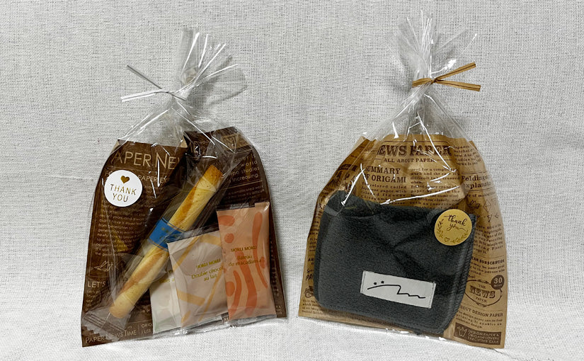 「ばらまき用プチギフト」は100均ラッピング用品で簡単オシャレに♪