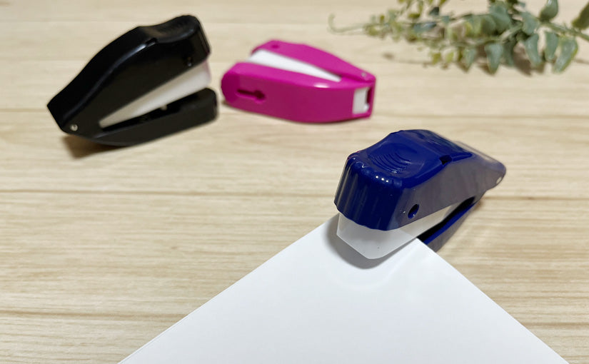 針なしホッチキスが110円で買える! もう針の分別不要