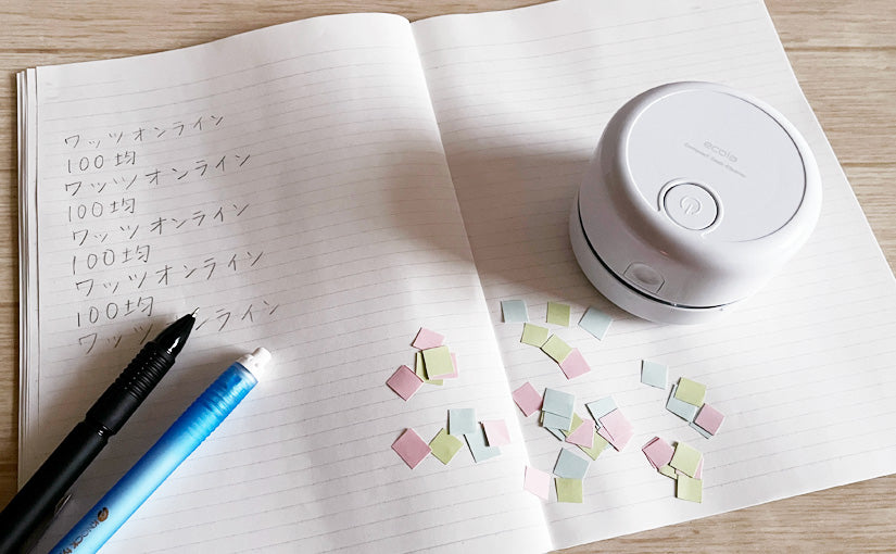 550円で机スッキリ!「コンパクトデスククリーナー」の詳細レビュー