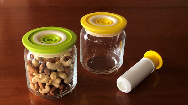 3週間後もカリカリ! ワッツオンラインの真空・密閉ガラスポット