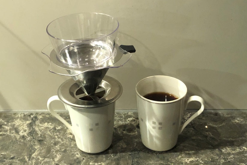 1回注ぎでコーヒーを美味しく淹れられる♪ 110円のシャワードリップ