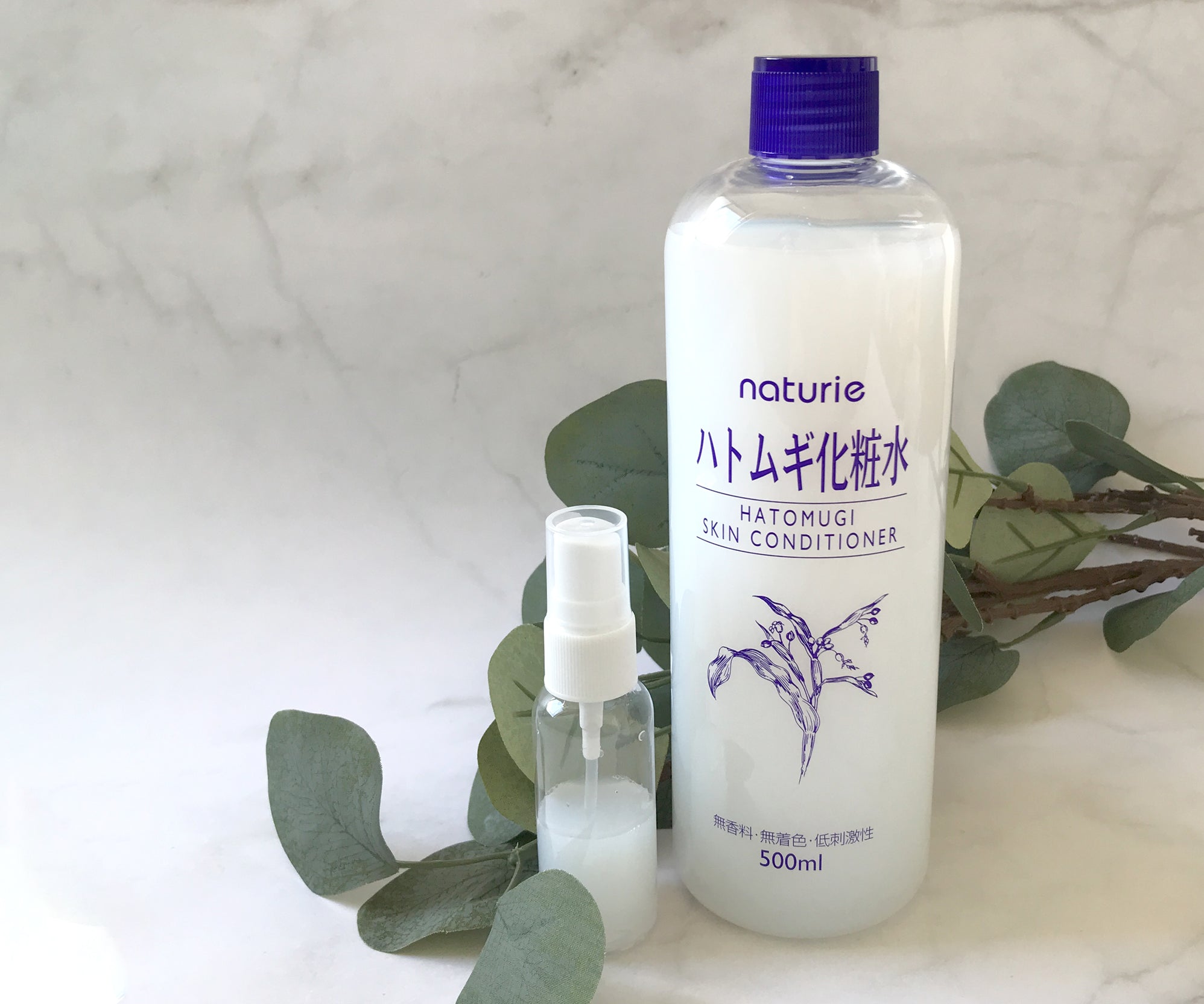 Wattsで見つけた!「スプレーボトル」でミスト化粧水を作ってみた♪