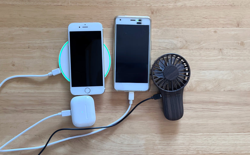 ワイヤレス充電も! 複数台充電も! ワッツオンラインにおまかせ♪