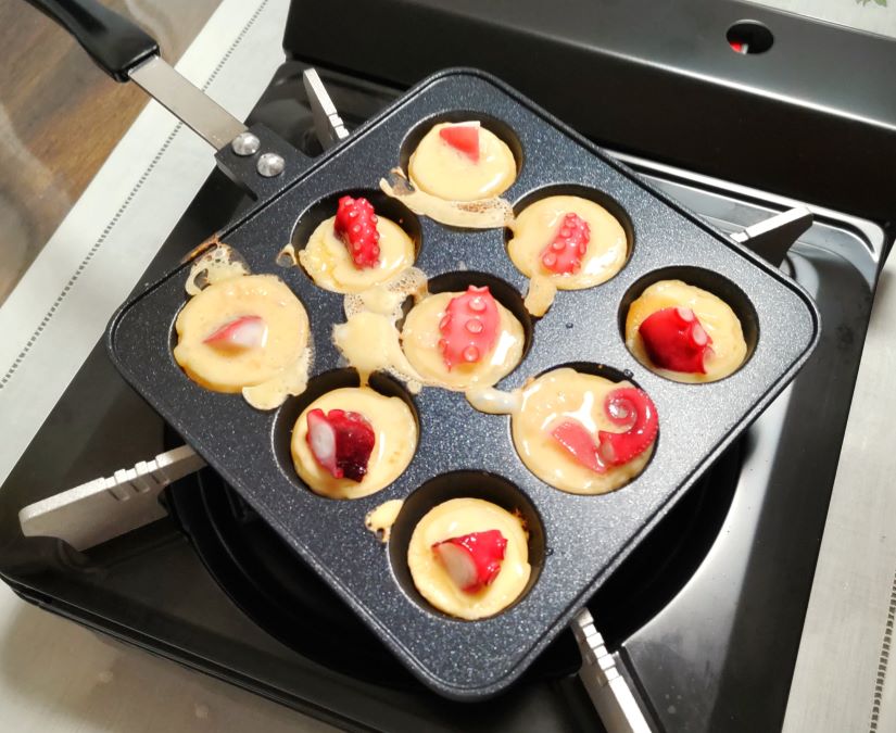 たこパに★ ワッツオンラインの片付け楽々「マルチグリルプレート」