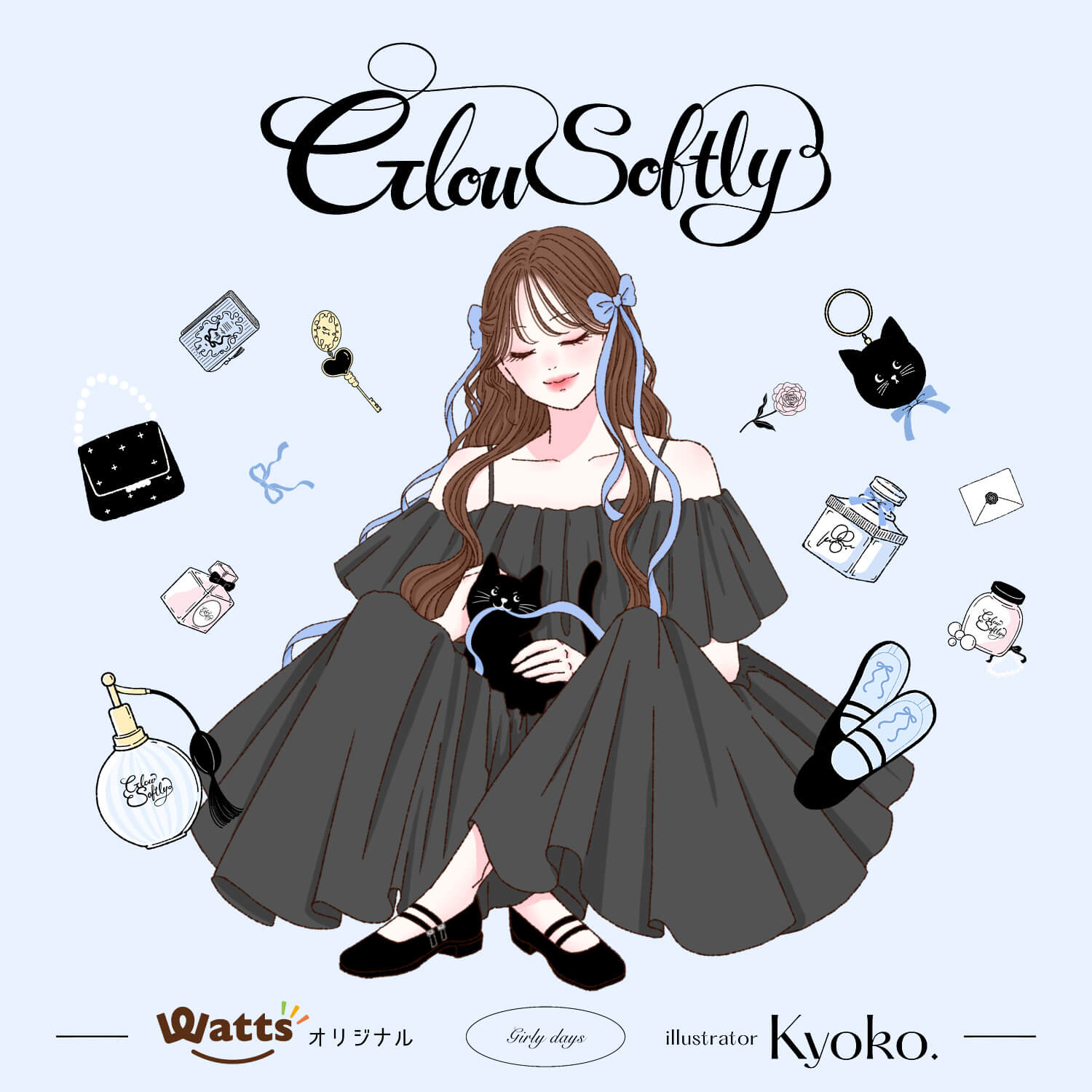 Watts × illustrator Kyoko. コラボアイテム一覧