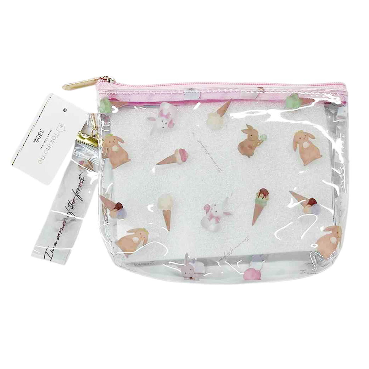 【OUTLET】Tokinone PB.dolceクリアポーチピンク 000091