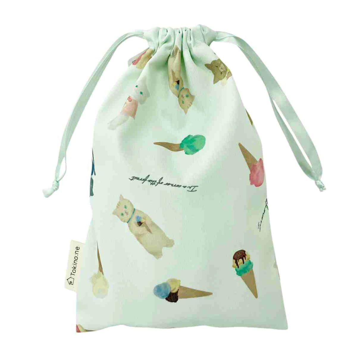【OUTLET】Tokinone PB.dolce巾着ブルー 000094