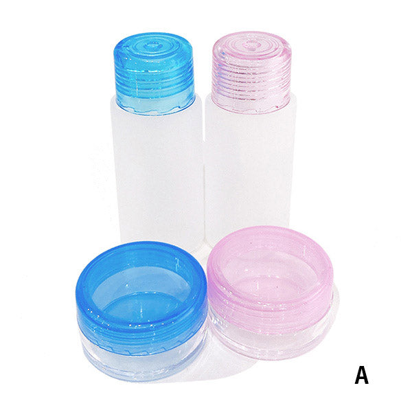 トラベルボトル トラベルセット 4P(ボトル2本・クリーム入れ2個) 001438