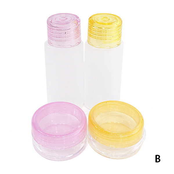 トラベルボトル トラベルセット 4P(ボトル2本・クリーム入れ2個) 001438