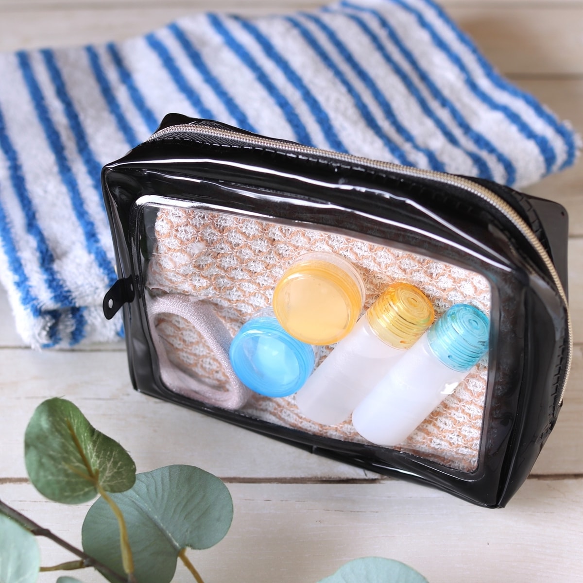 トラベルボトル トラベルセット 4P(ボトル2本・クリーム入れ2個) 001438