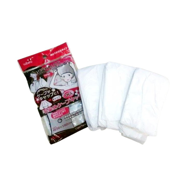 毛染めケープキャップ 3P ホワイト 001471