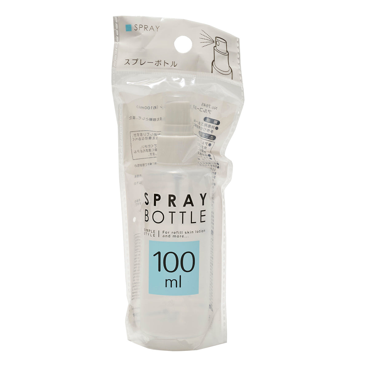 トラベルボトル 詰め替えボトル 詰替容器 アルコール対応 スプレーボトル 100ml 001513