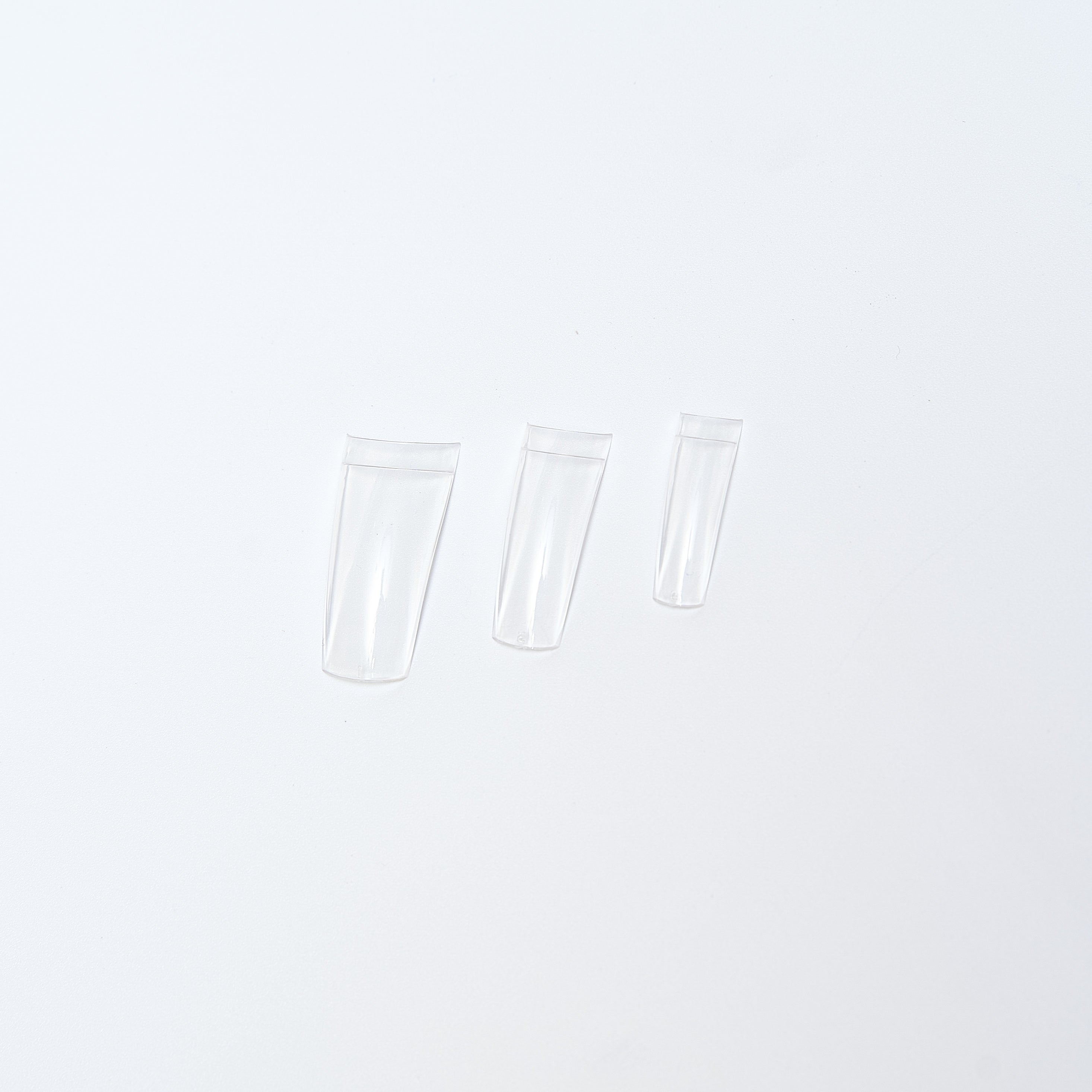 付け爪 ネイルチップ フレンチネイルチップ クリア 50枚入り 001892