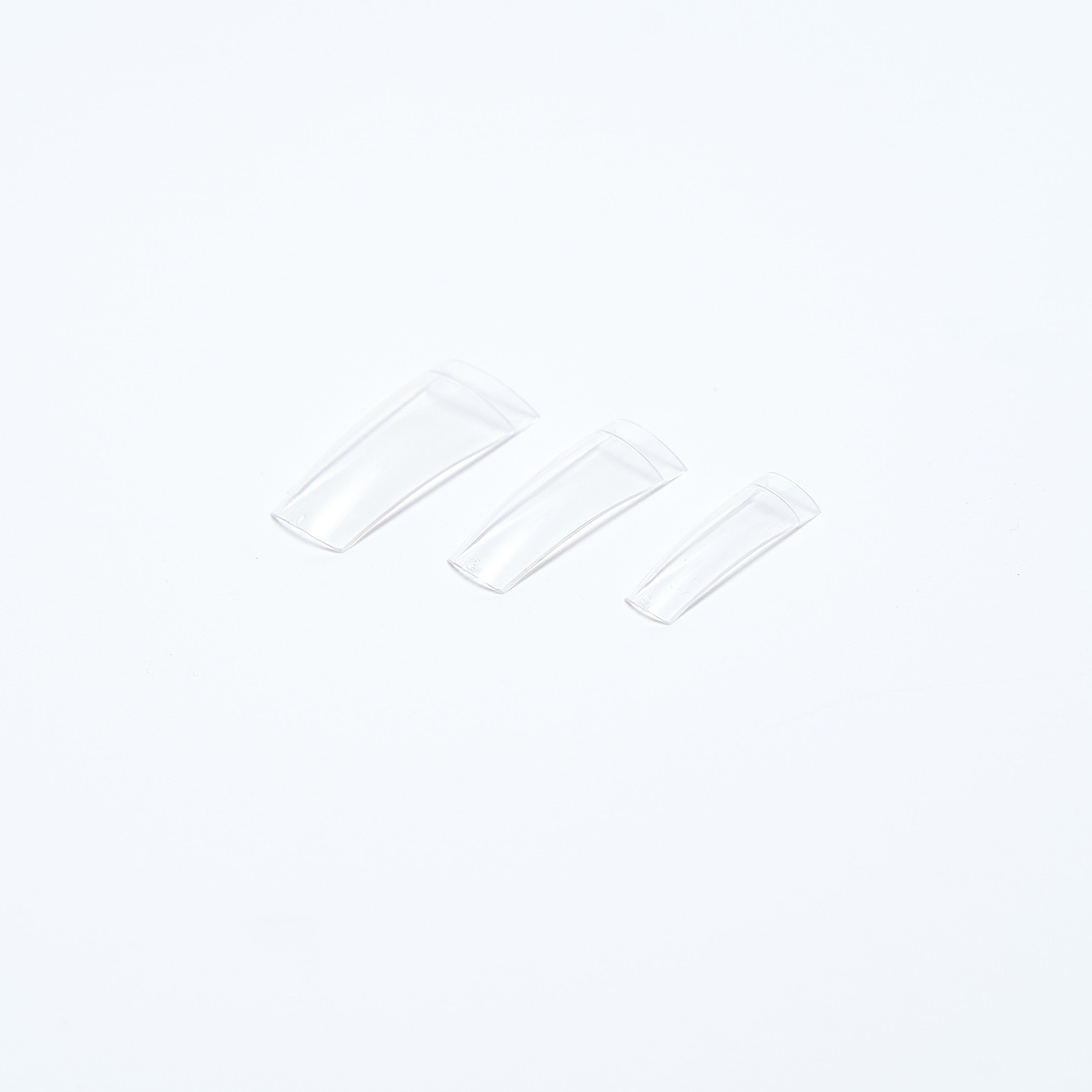 付け爪 ネイルチップ フレンチネイルチップ クリア 50枚入り 001892