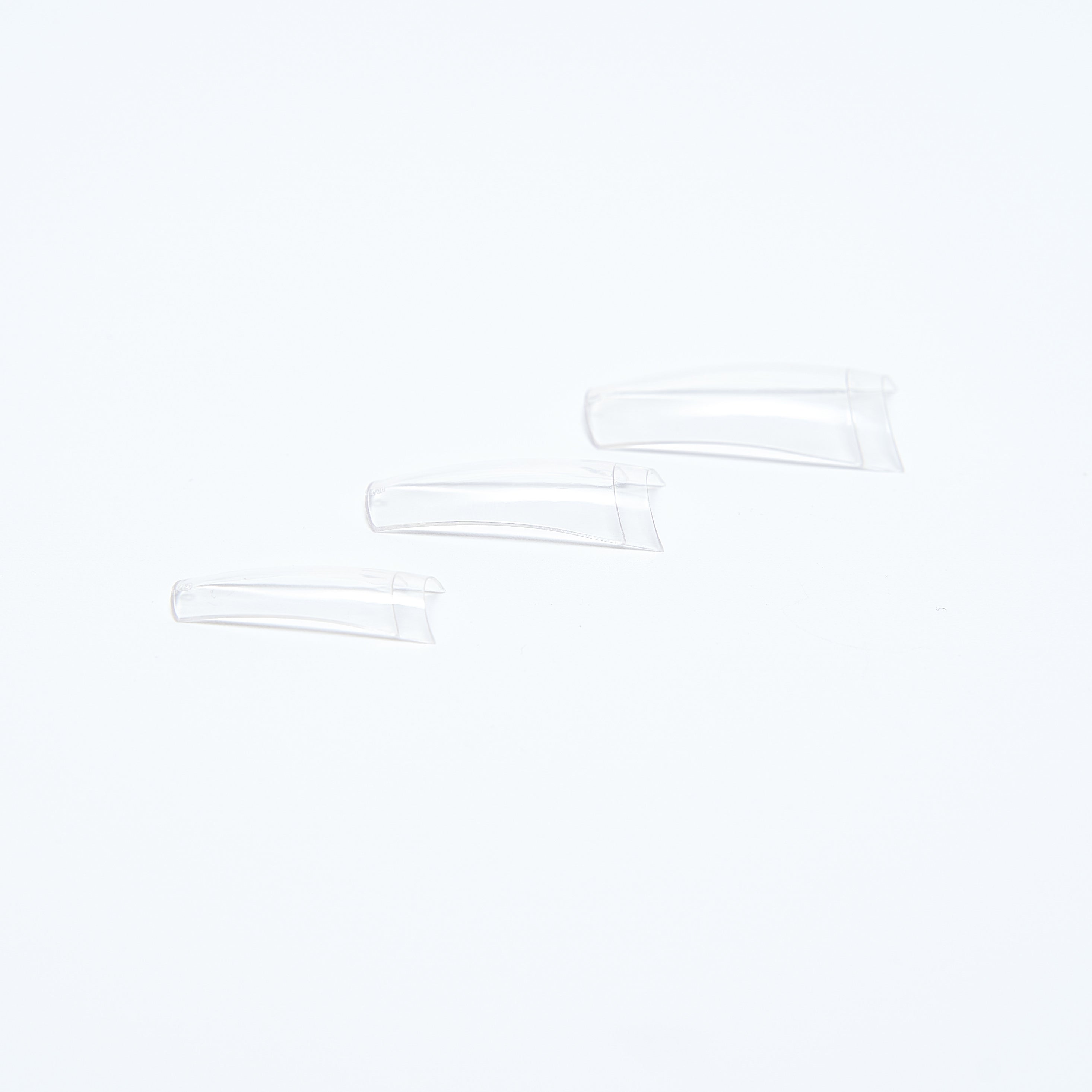 付け爪 ネイルチップ フレンチネイルチップ クリア 50枚入り 001892