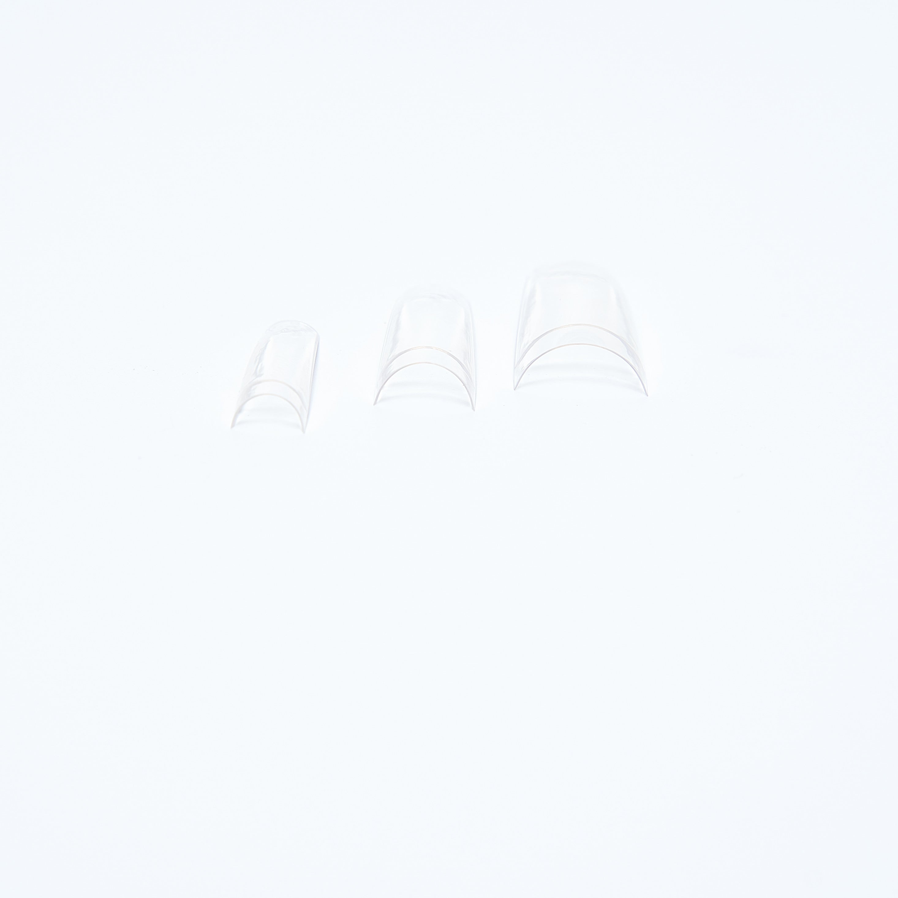 付け爪 ネイルチップ フレンチネイルチップ クリア 50枚入り 001892