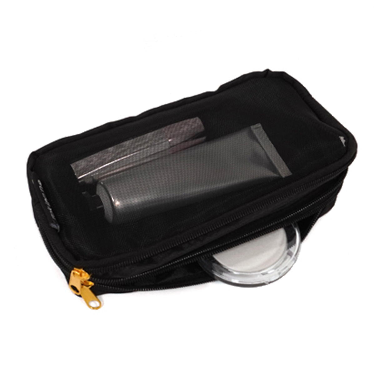 Tokinone PB.Wファスナーコスメポーチ BK 003778