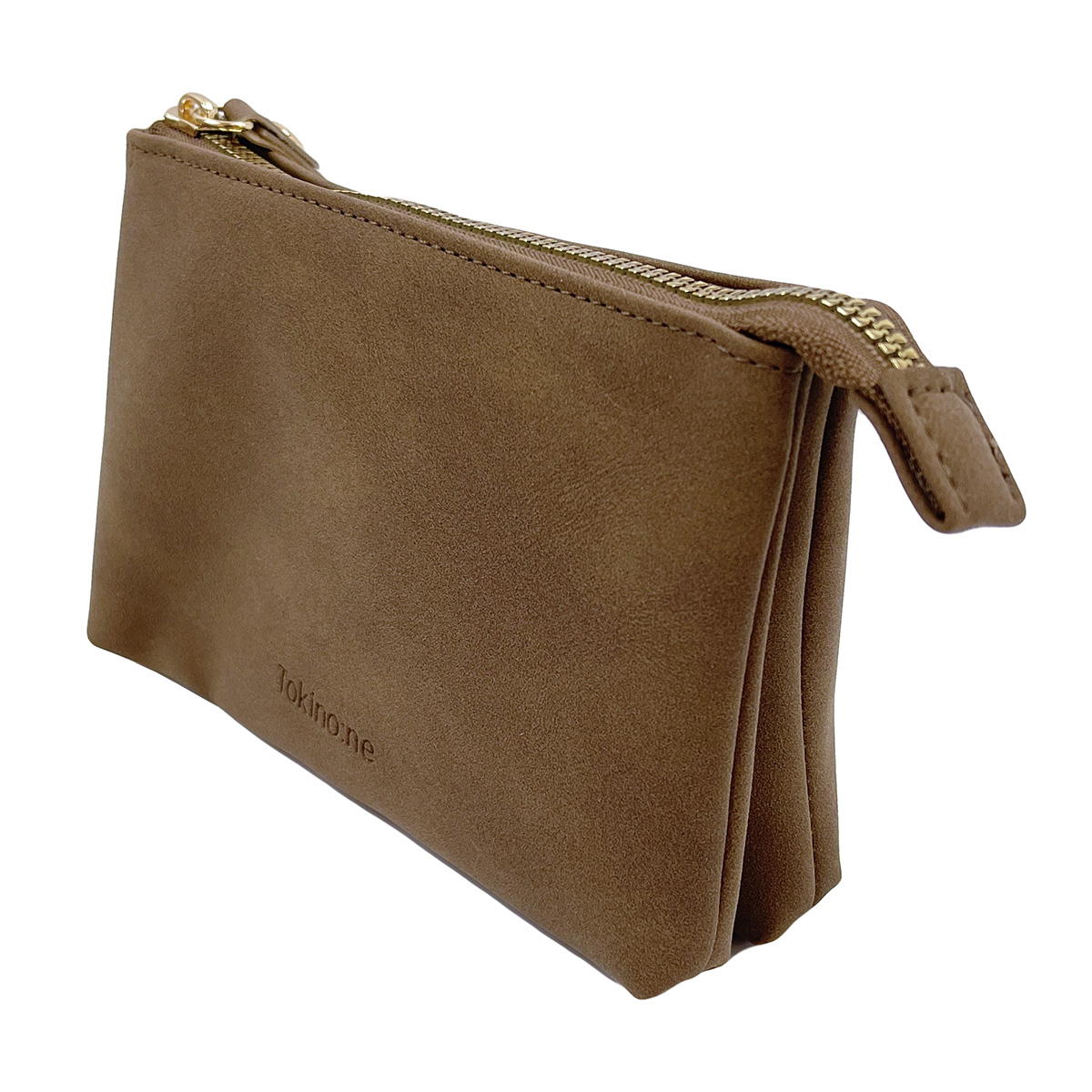 【在庫限り】Tokinone PB.仕切り付き コスメポーチ BR 004123