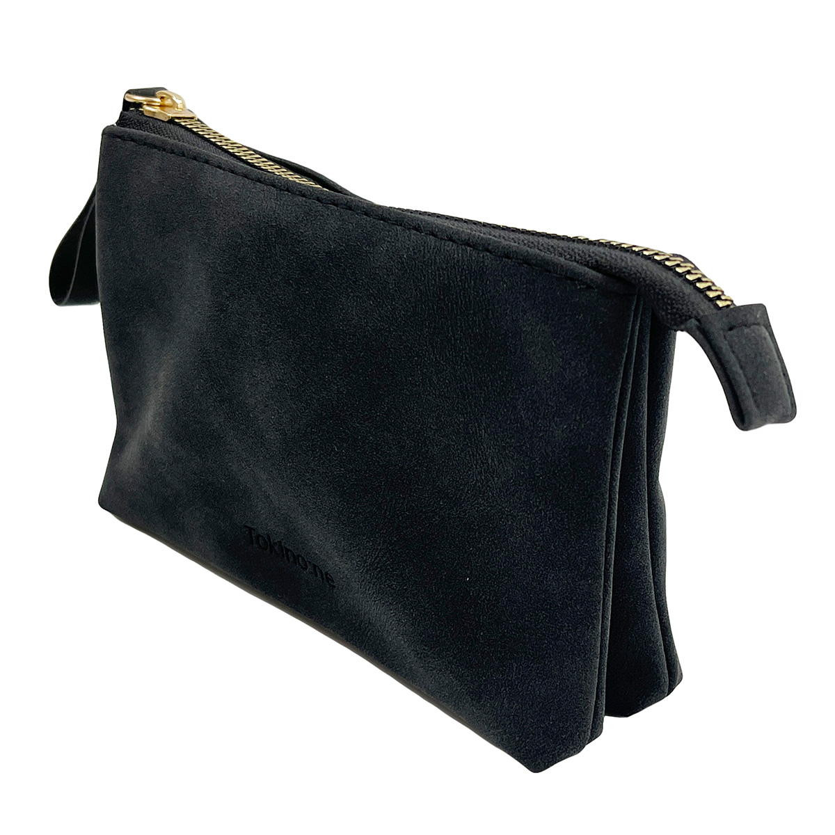 【在庫限り】Tokinone PB.仕切り付き コスメポーチ BK 004180