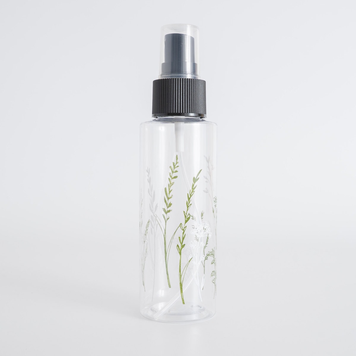 トラベルボトル 詰め替え容器ミストボトル ボタニカル柄 100ml 005341