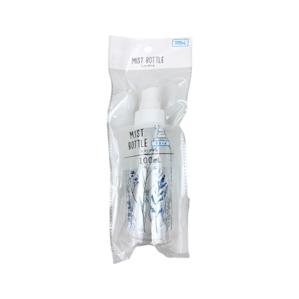 トラベルボトル 詰め替え容器ミストボトル ボタニカル柄 100ml 005341