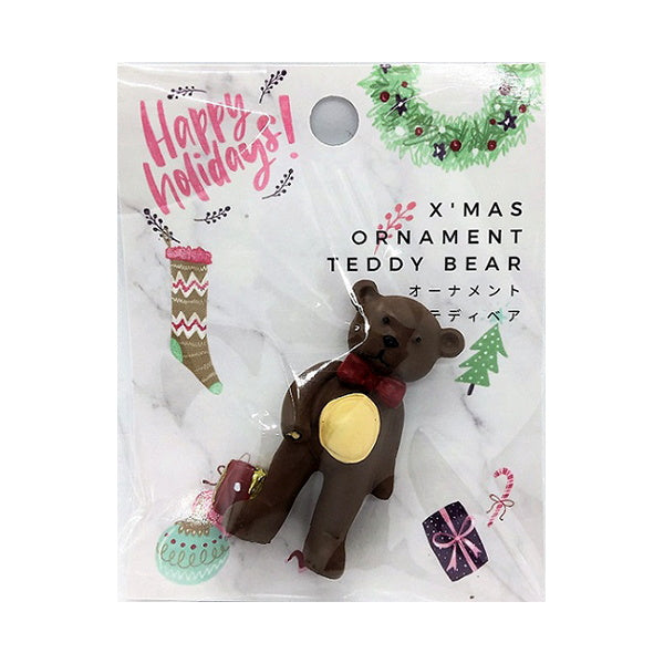 【OUTLET】XMASオーナメント03 テディベア 006763