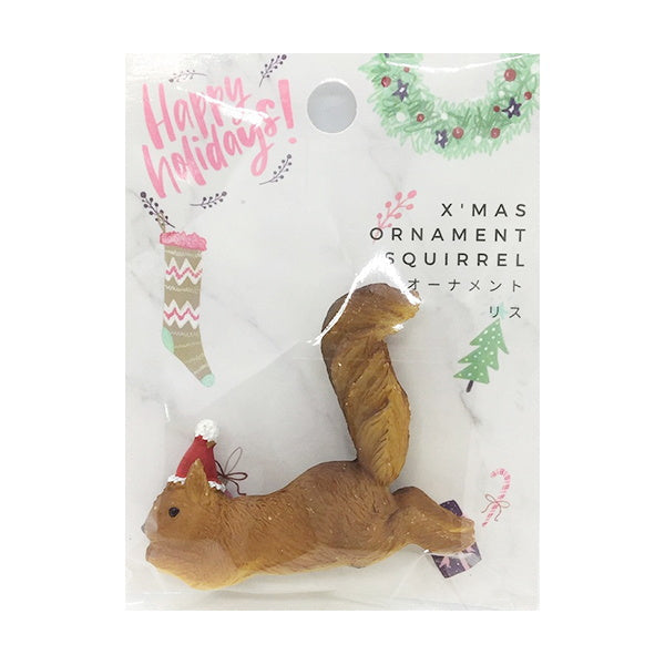 【OUTLET】XMASオーナメント05 リス 006771