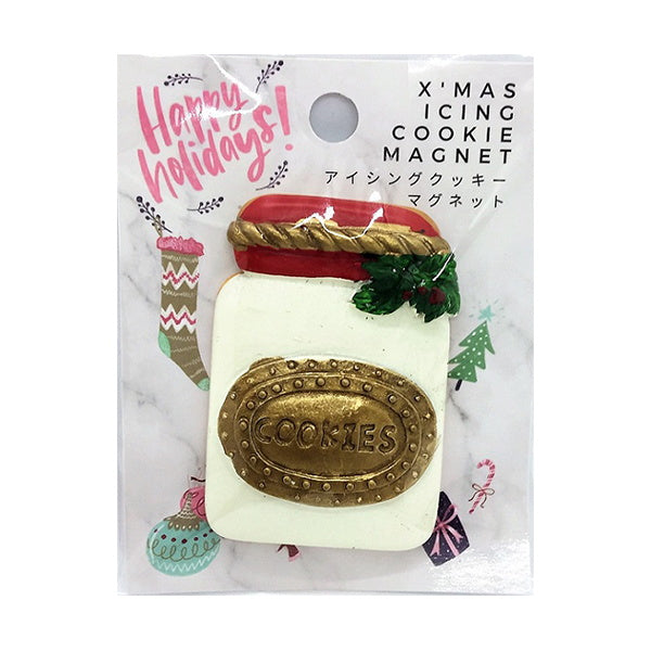 【在庫限り】XMASマグネット02 アイシングクッキーB 006837