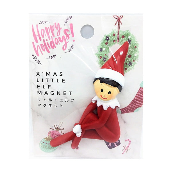 【OUTLET】XMASマグネット05 エルフB 006839