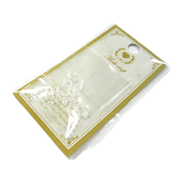 シェリ ノンホールピアス カン付クリア 007780