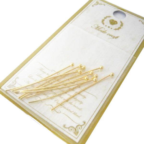 丸ピン ゴールド 007872