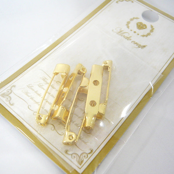 ブローチピン ピン ゴールド ハンドメイドパーツ 手芸パーツ 007875