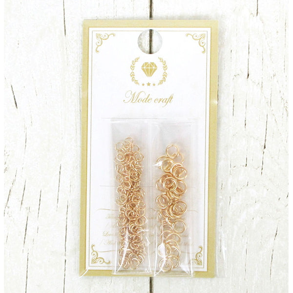 丸カン2種セット ゴールド 007877