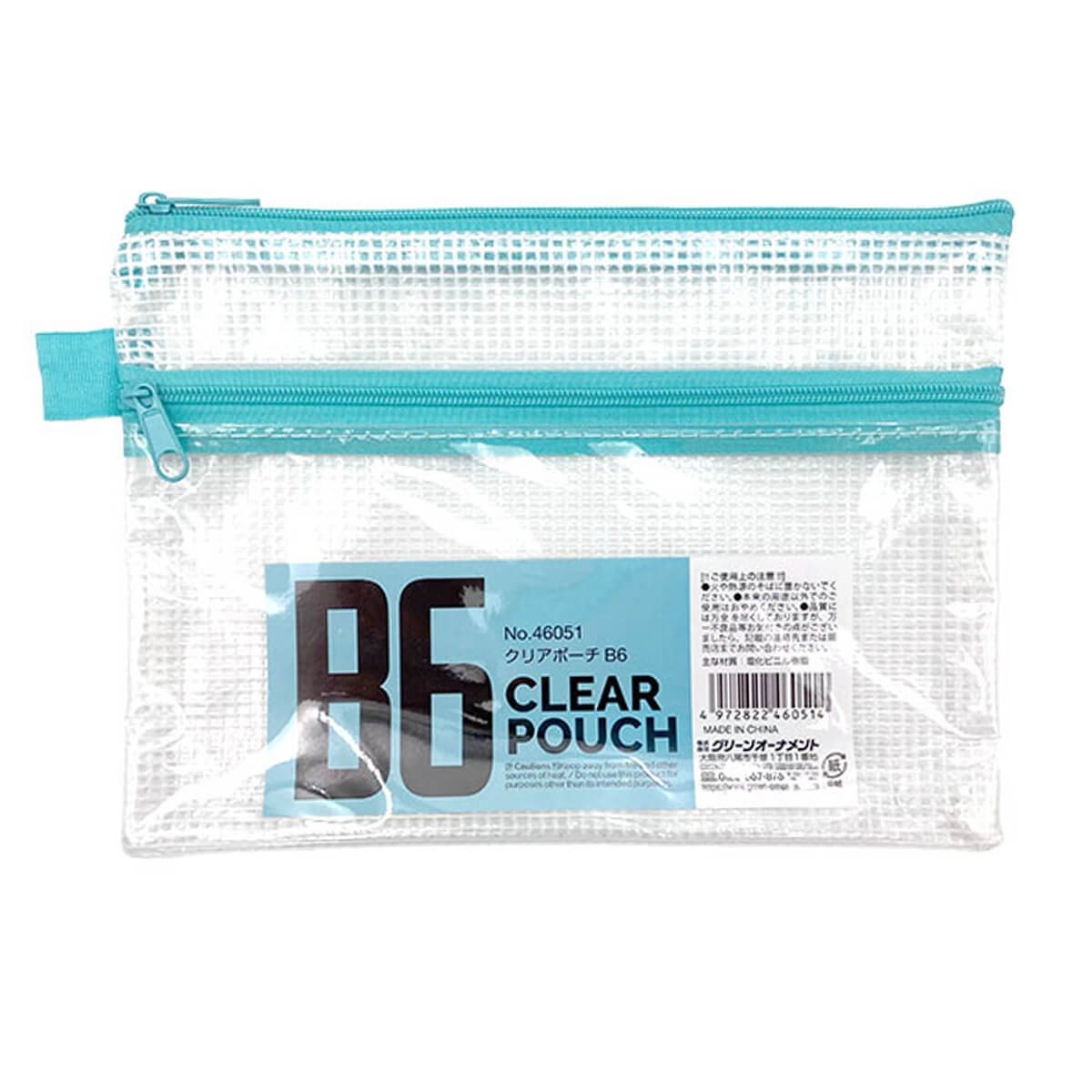 メッシュポーチ クリアポーチ B6 009041