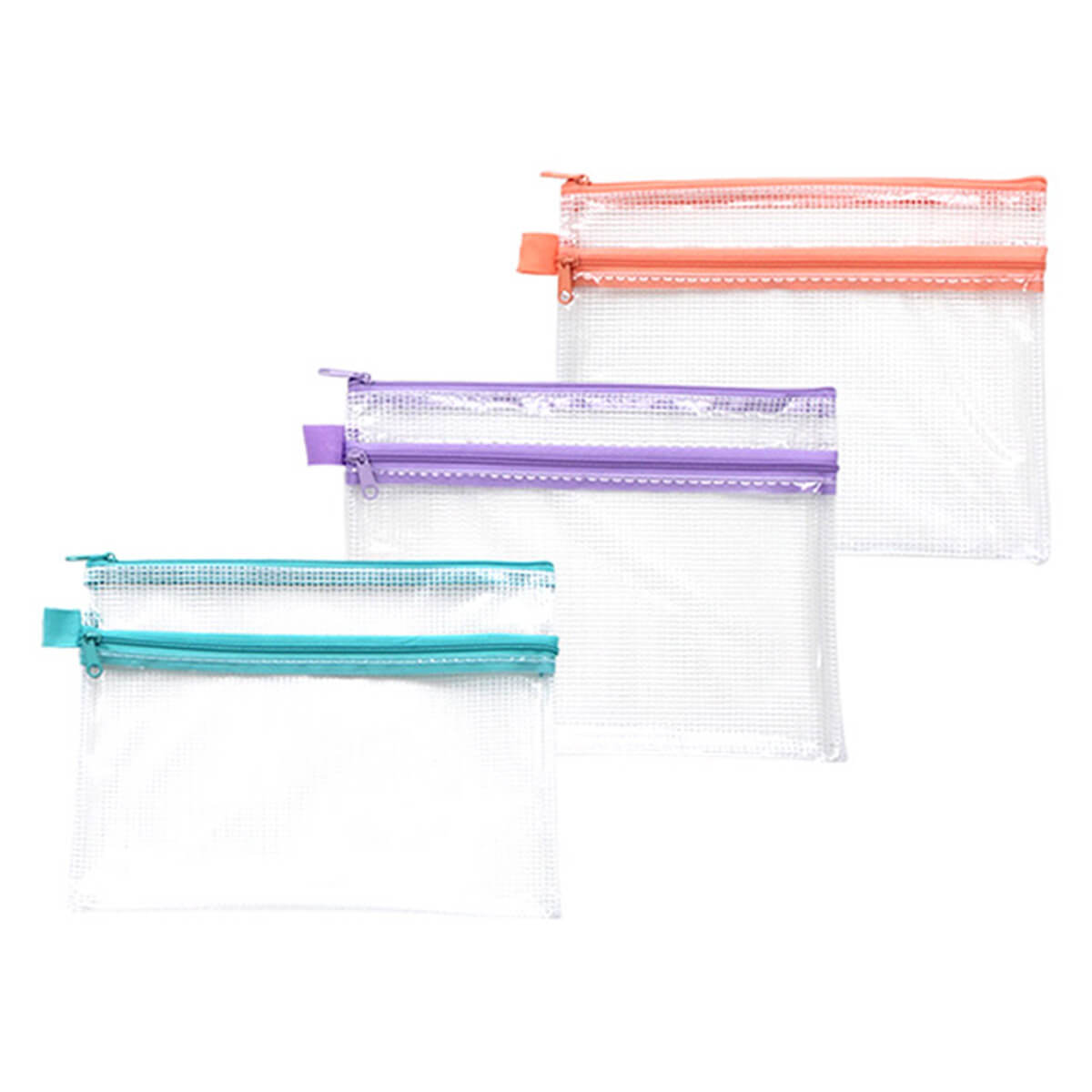 メッシュポーチ クリアポーチ A5 009042