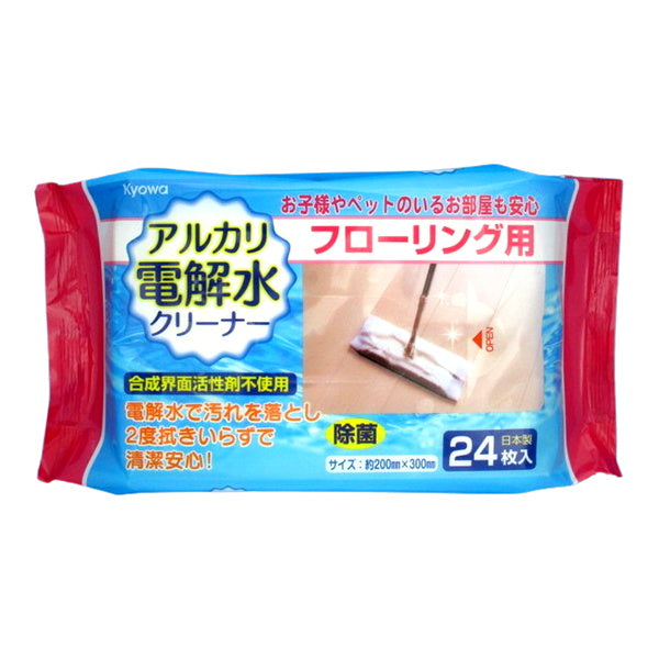 アルカリ電解水クリーナー フローリング用 24P 011038