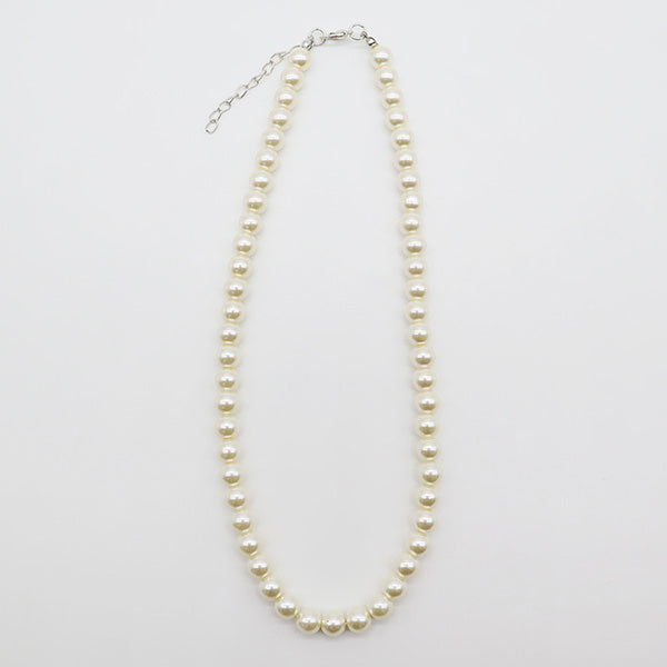 ZS-405ネックレス 1P/約20cm パール 012083