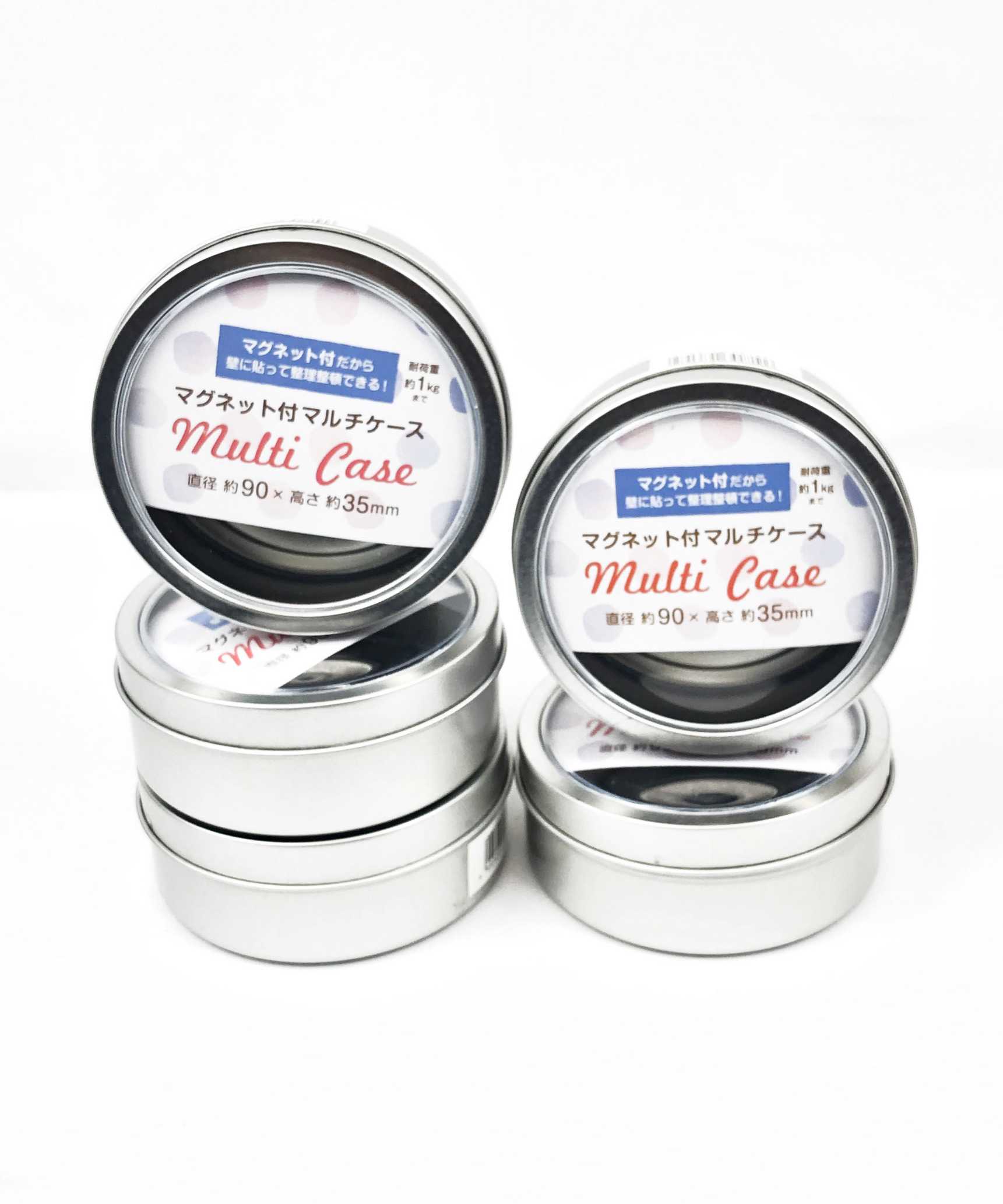 スパイスケース 調味料ケース 文具ケース 小物ケース マグネット付マルチケース 012238