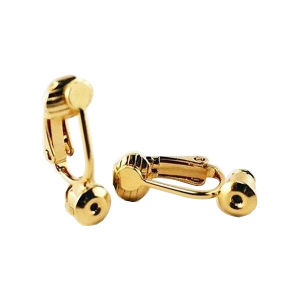 イヤリングパーツ 真鍮 シェリ イヤリングコンバーター ゴールド 2個入 012412