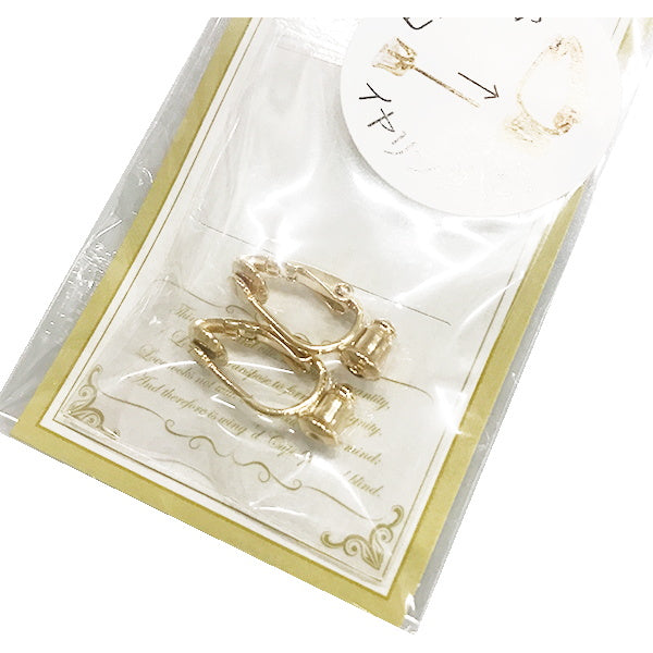 イヤリングパーツ 真鍮 シェリ イヤリングコンバーター ゴールド 2個入 012412