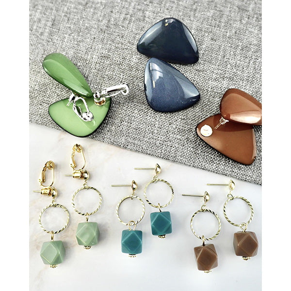 イヤリングパーツ 真鍮 シェリ イヤリングコンバーター ゴールド 2個入 012412