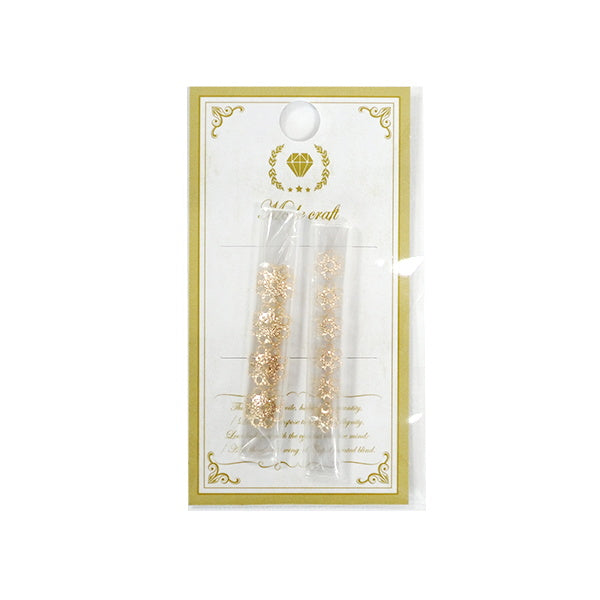 シェリ 菊座6mm、8mmセット ゴールド 012418