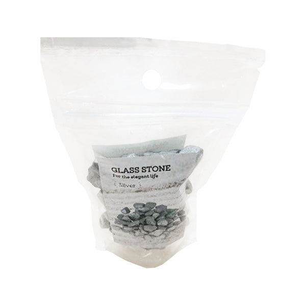 【OUTLET】ガラスストーン シルバー 016526