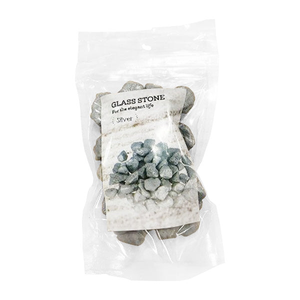 【OUTLET】ガラスストーン シルバー 016526