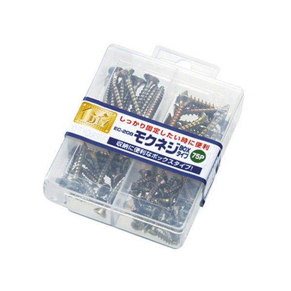【在庫限り】モクネジ 75P BOXタイプ 016628