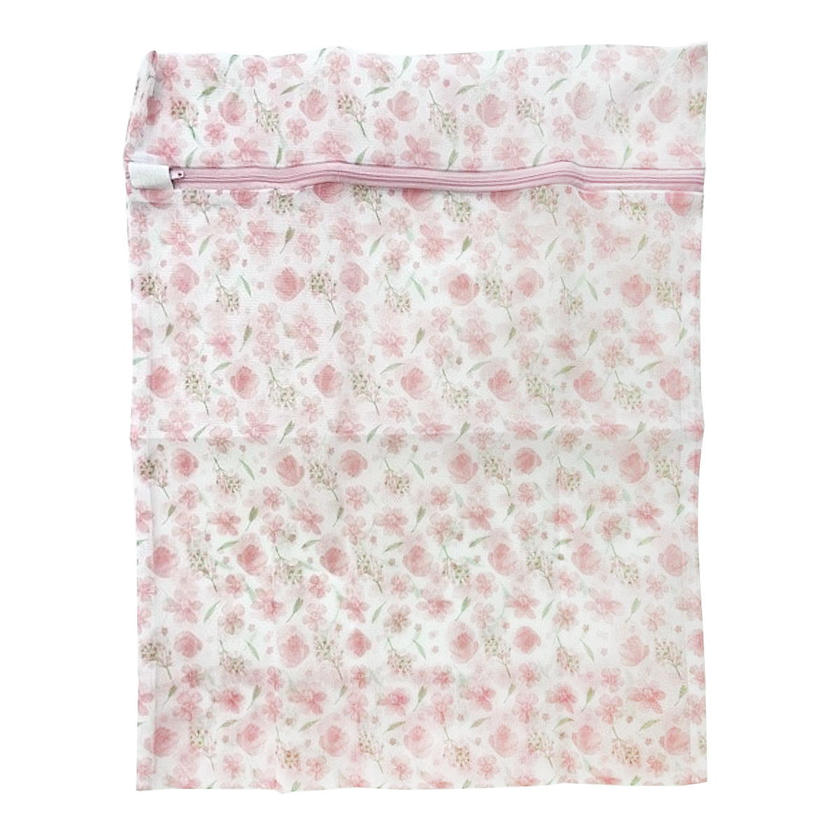 洗濯ネット 柄付ランドリーネット フラワー角型 017321