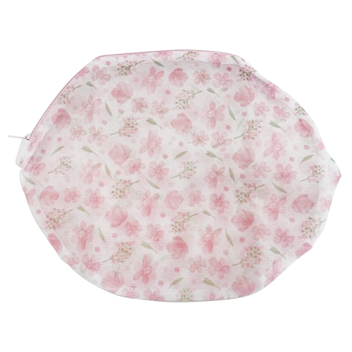 洗濯ネット 柄付ランドリーネット フラワー丸型 017322