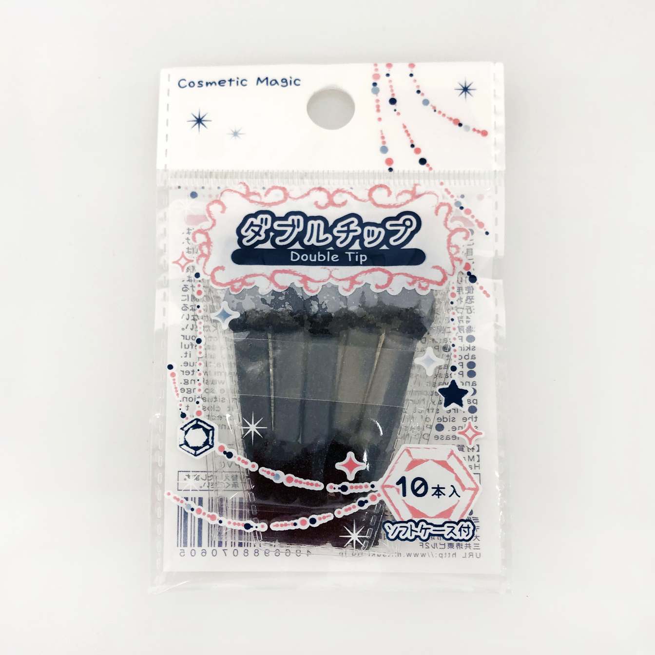 アイシャドウチップ ダブルチップ 10P 017415