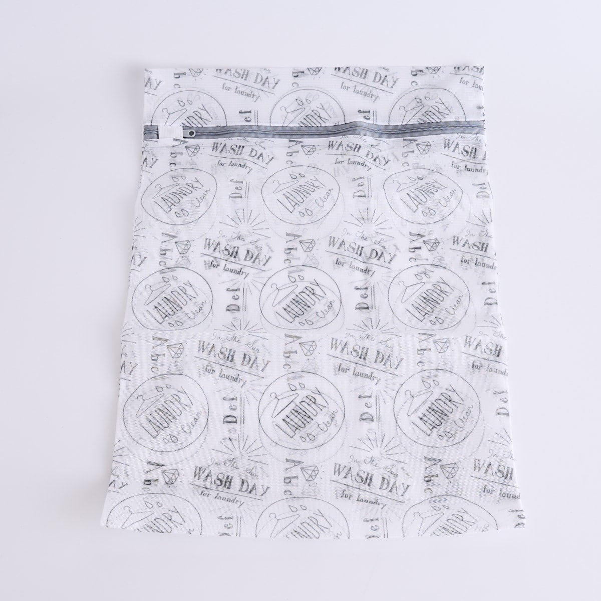 洗濯ネット ランドリーネット 英字せんたくネット 50×35cm 018123